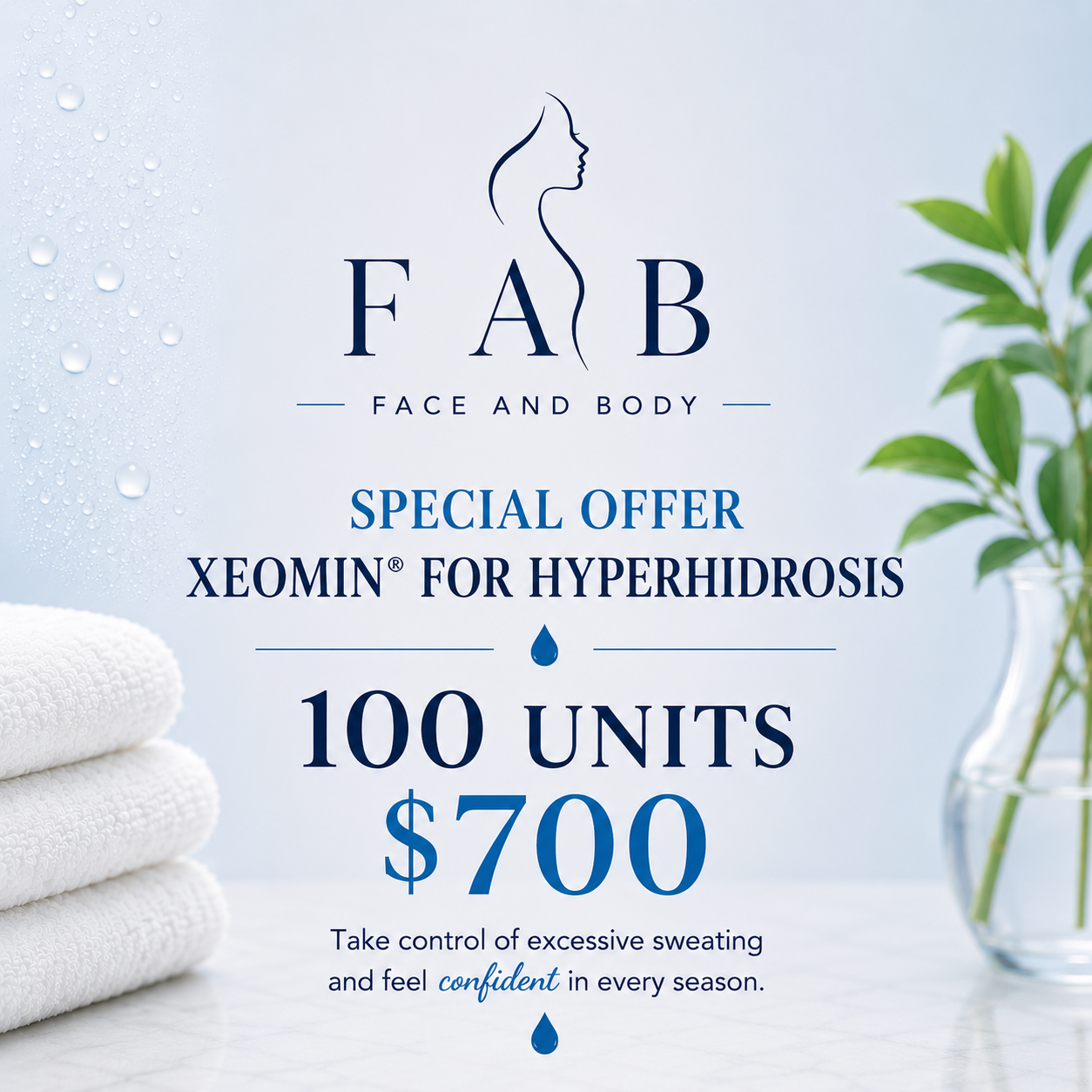 100 units of Xeomin