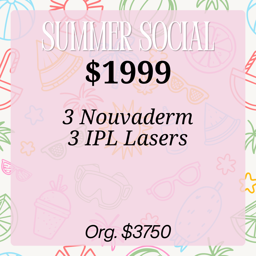 3 Nouvaderm, 3 IPL Lasers