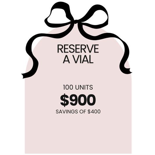 Reserve a Vial-100 Units of Tox