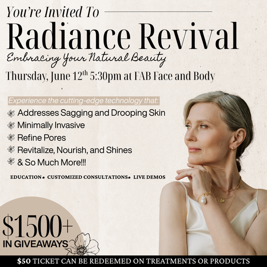 Radiance Revival Event- June 12th 5:30pm